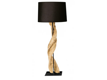 LIANA - Wooden table lamp by Flam & Luce - view 2